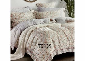 Bộ chăn ga gối Tencel - Drap24 TC139