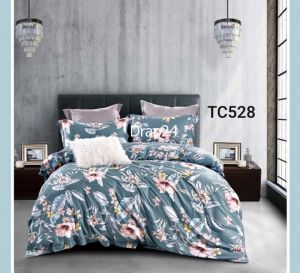 Bộ chăn ga gối Tencel - Drap24 TC528