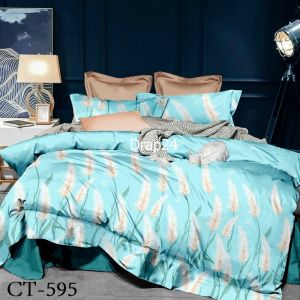 Bộ chăn ga gối Tencel - Drap24 TC595