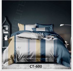 Bộ chăn ga gối Tencel - Drap24 TC600