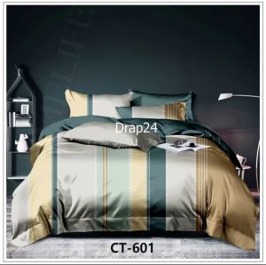 Bộ chăn ga gối Tencel - Drap24 TC601