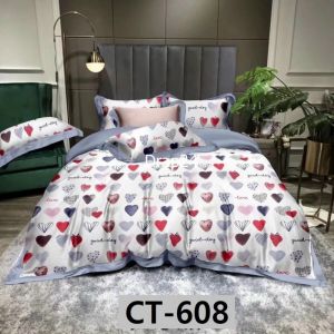 Bộ chăn ga gối Tencel - Drap24 TC608