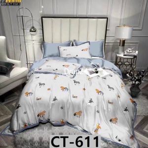 Bộ chăn ga gối Tencel - Drap24 TC611