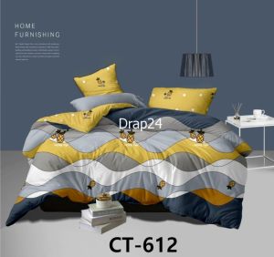 Bộ chăn ga gối Tencel - Drap24 TC612