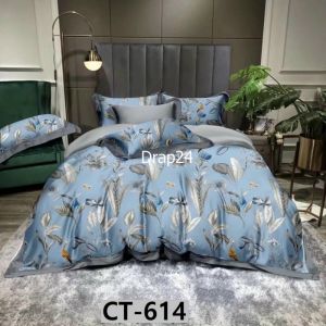 Bộ chăn ga gối Tencel - Drap24 TC614