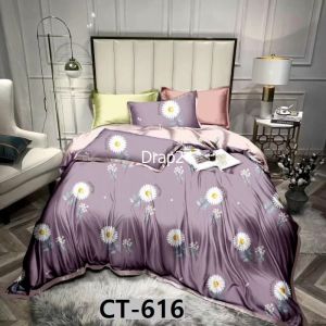 Bộ chăn ga gối Tencel - Drap24 TC616