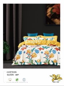 Bộ chăn ga gối Cotton Satin - Drap24 CTS109