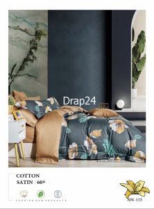 Bộ chăn ga gối Cotton Satin - Drap24 CTS113