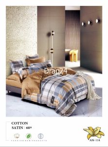 Bộ chăn ga gối Cotton Satin - Drap24 CTS114